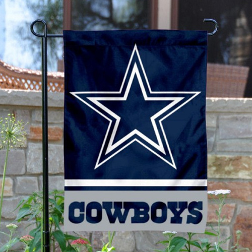 Dallas Cowboys Double-Sided Garden Flag 001 (Pls Check Description For Details)